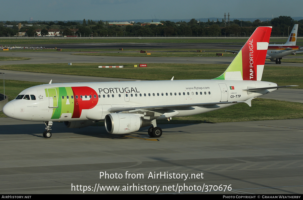 Aircraft Photo of CS-TTP | Airbus A319-111 | TAP Portugal | AirHistory.net #370676