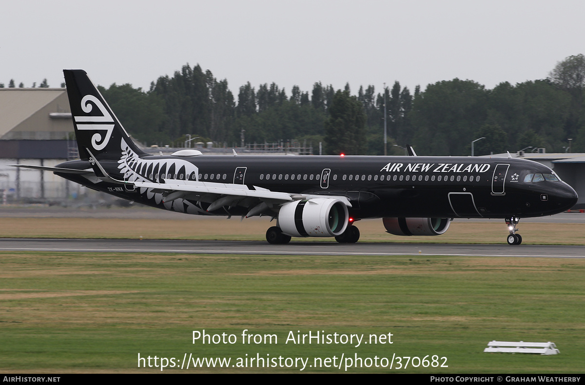 Aircraft Photo of ZK-NNA | Airbus A321-271NX | Air New Zealand | AirHistory.net #370682