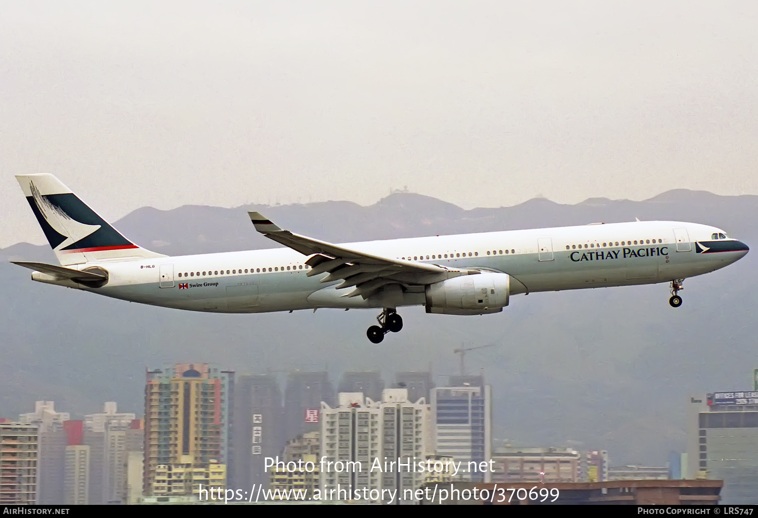 Aircraft Photo of B-HLG | Airbus A330-342 | Cathay Pacific Airways | AirHistory.net #370699