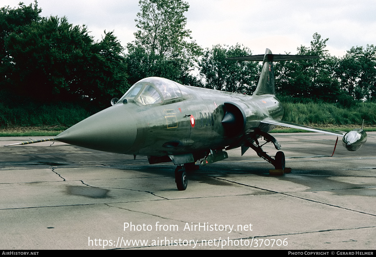 Aircraft Photo of R-348 | Lockheed F-104G Starfighter | Denmark - Air Force | AirHistory.net #370706