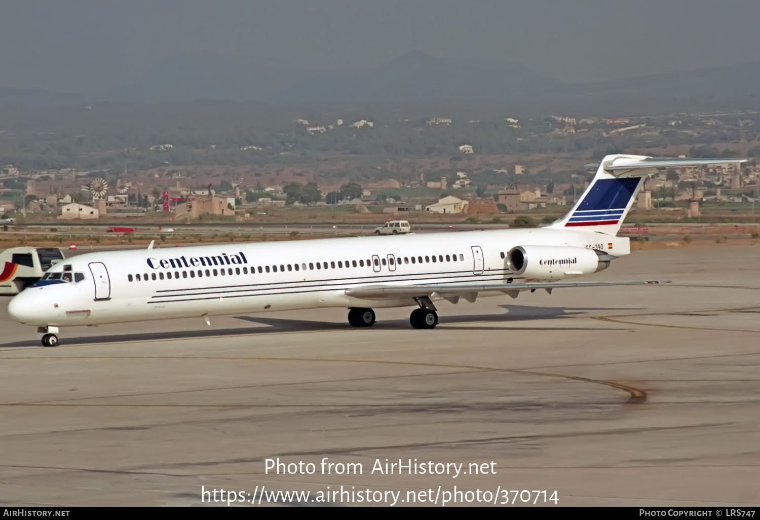 Aircraft Photo of EC-390 | McDonnell Douglas MD-83 (DC-9-83) | Centennial Airlines | AirHistory.net #370714