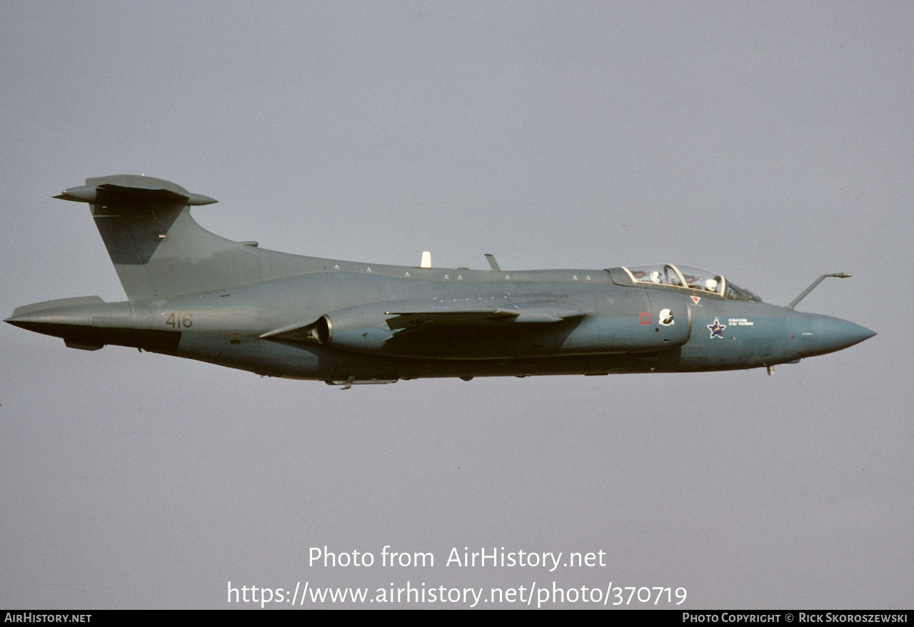 Aircraft Photo of 416 | Hawker Siddeley Buccaneer S50 | South Africa - Air Force | AirHistory.net #370719