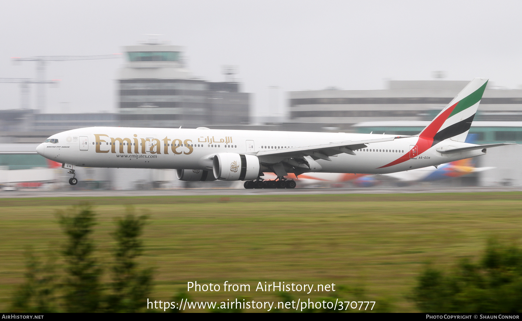 Aircraft Photo of A6-ECH | Boeing 777-31H/ER | Emirates | AirHistory.net #370777