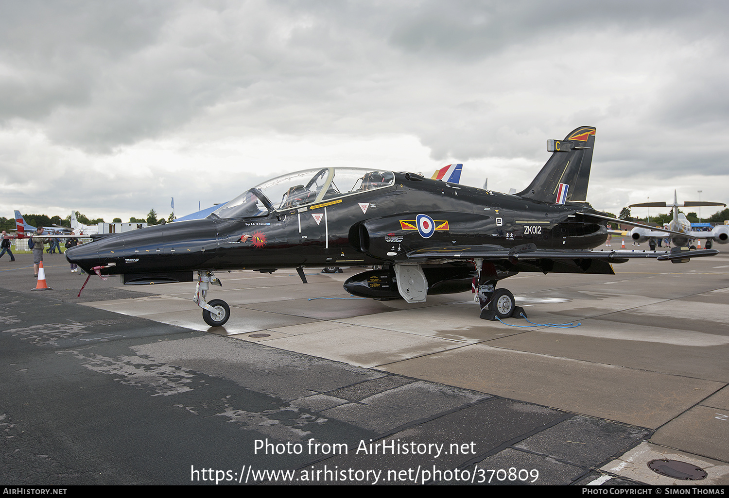 Aircraft Photo of ZK012 | BAE Systems Hawk T2 | UK - Air Force | AirHistory.net #370809