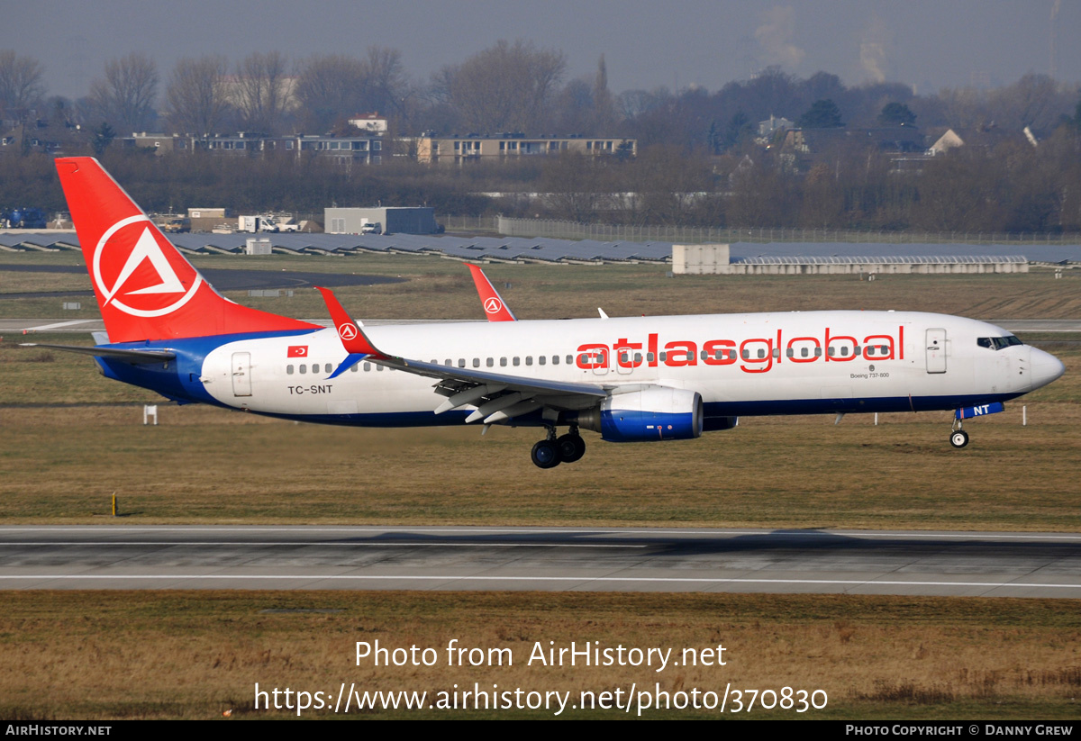 Aircraft Photo of TC-SNT | Boeing 737-8HC | AtlasGlobal Airlines | AirHistory.net #370830