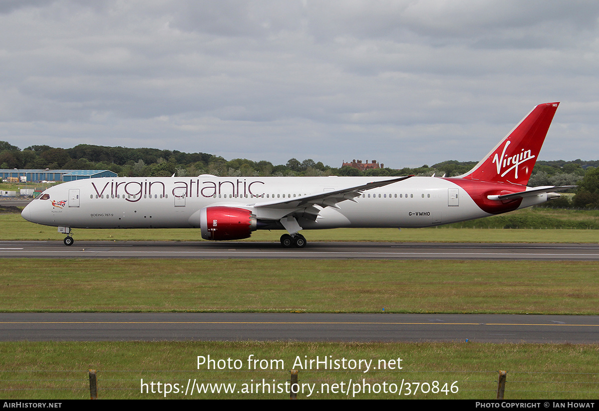 Aircraft Photo of G-VWHO | Boeing 787-9 Dreamliner | Virgin Atlantic Airways | AirHistory.net #370846