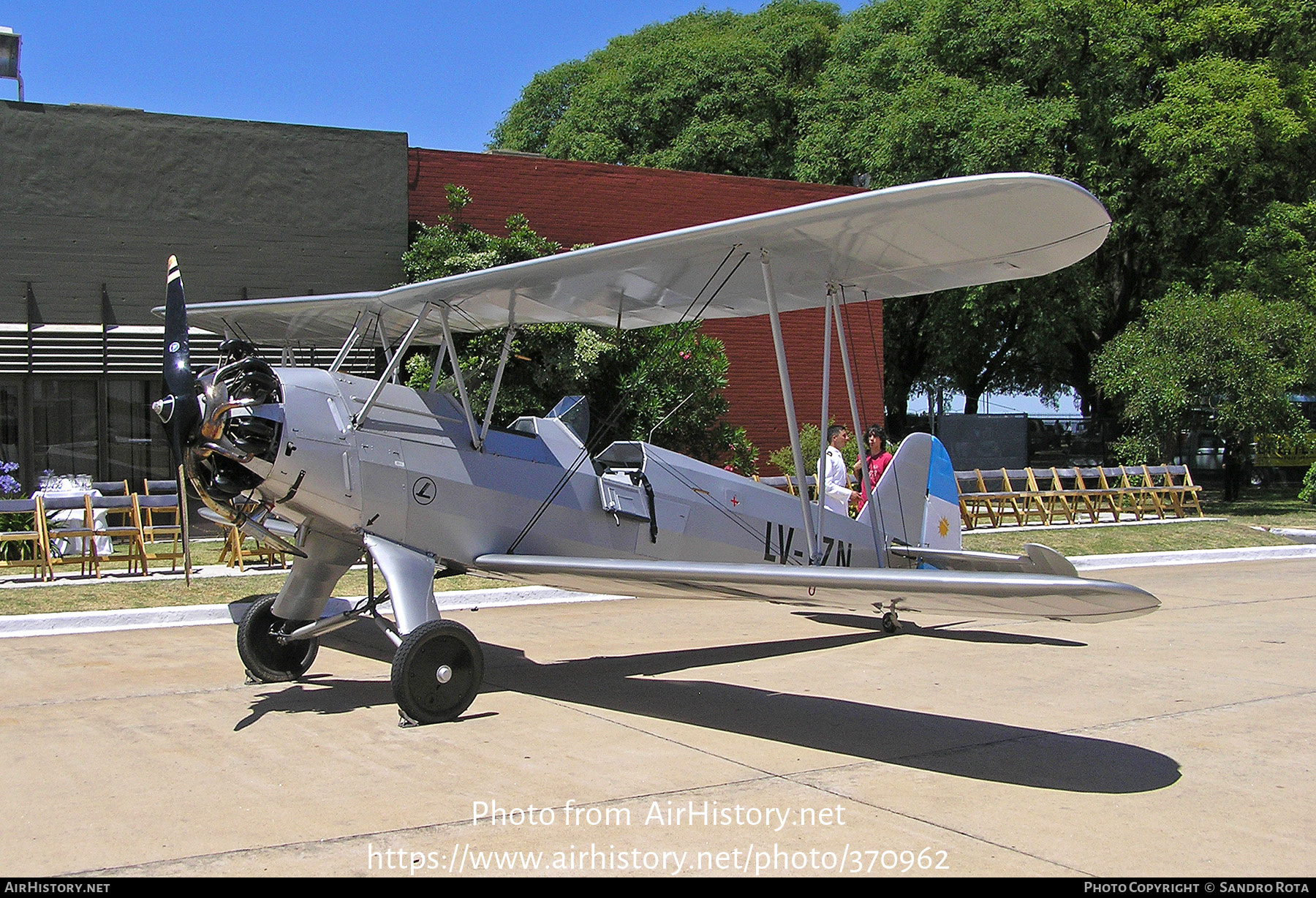 Aircraft Photo of LV-YZN | Focke-Wulf Fw-44J Stieglitz | AirHistory.net #370962