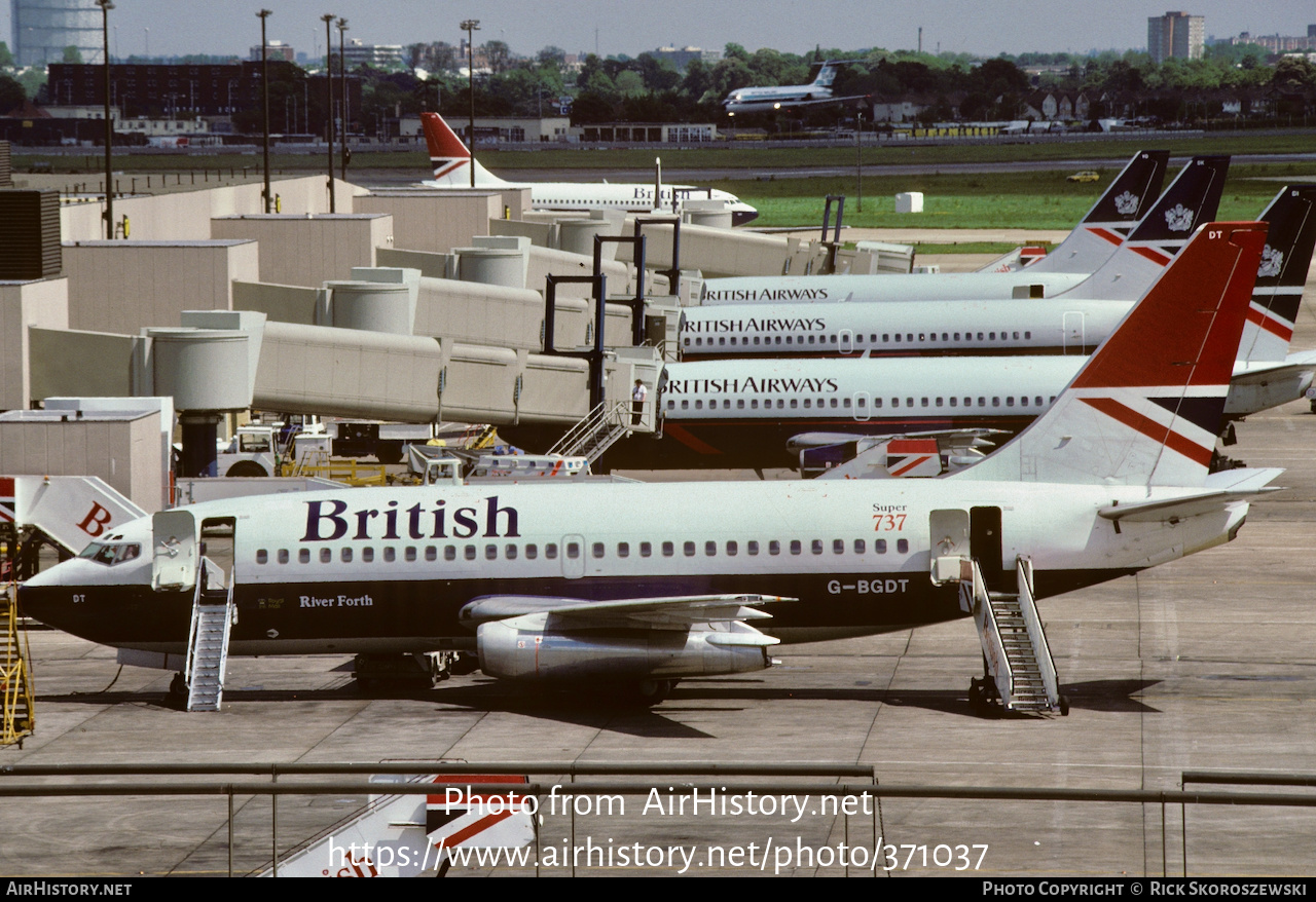 Aircraft Photo of G-BGDT | Boeing 737-236/Adv | British Airways | AirHistory.net #371037