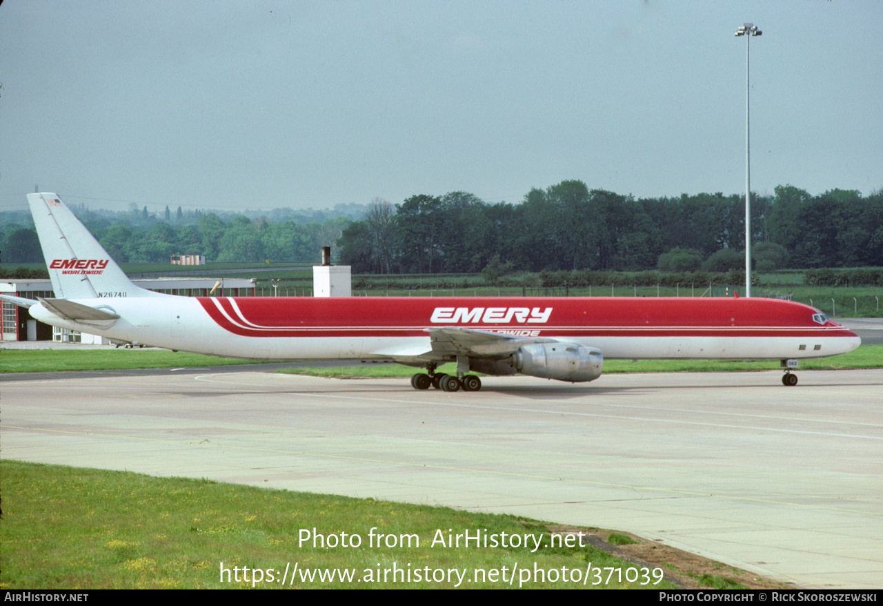 Aircraft Photo of N2674U | McDonnell Douglas DC-8-73CF | Emery Worldwide | AirHistory.net #371039