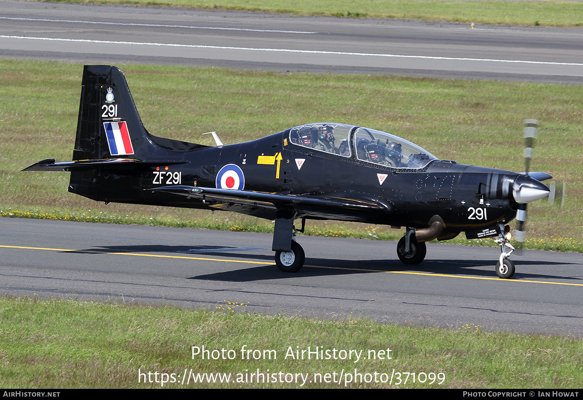 Aircraft Photo of ZF291 | Short S-312 Tucano T1 | UK - Air Force | AirHistory.net #371099