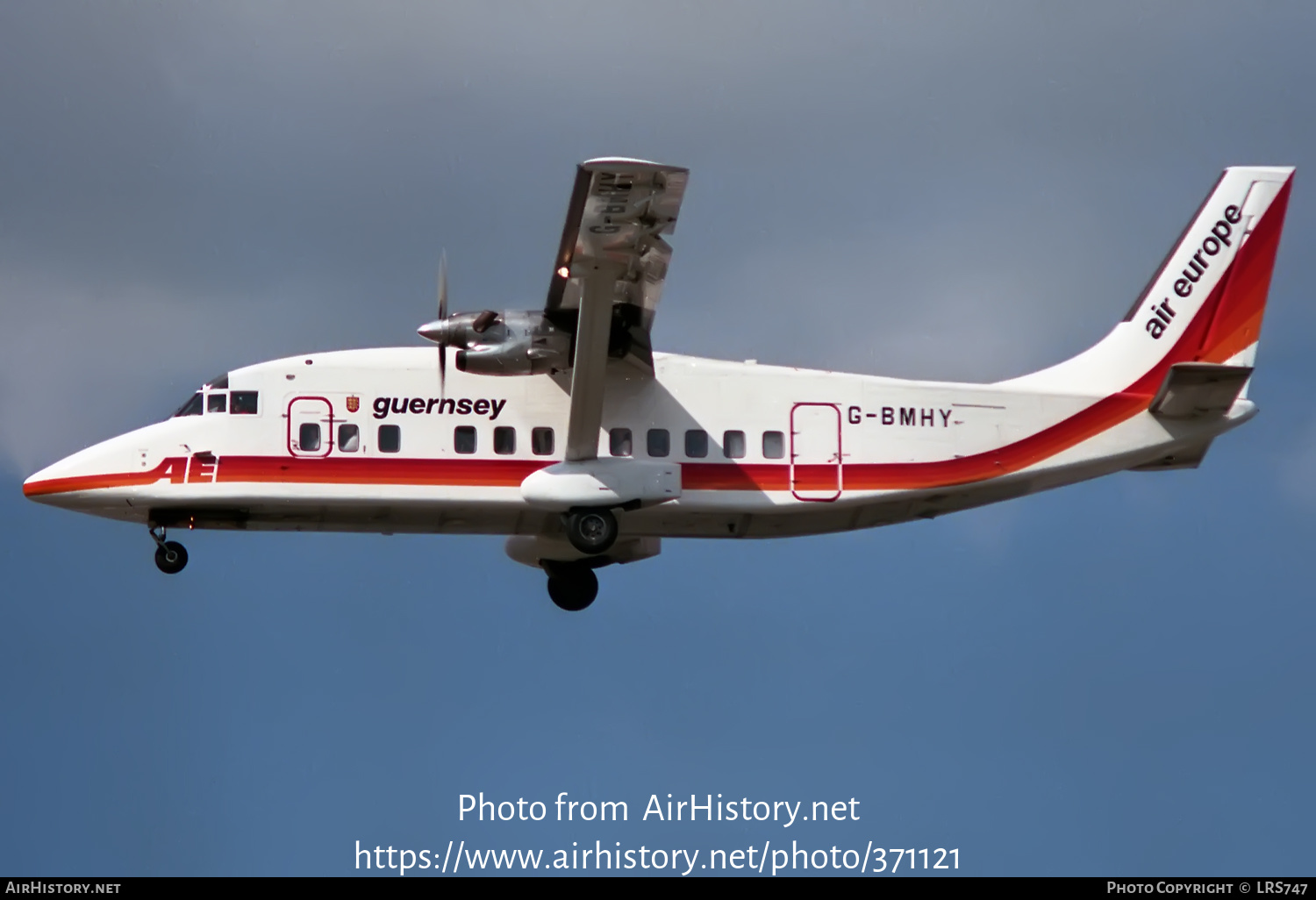 Aircraft Photo of G-BMHY | Short 360-200 | Guernsey Airlines | AirHistory.net #371121