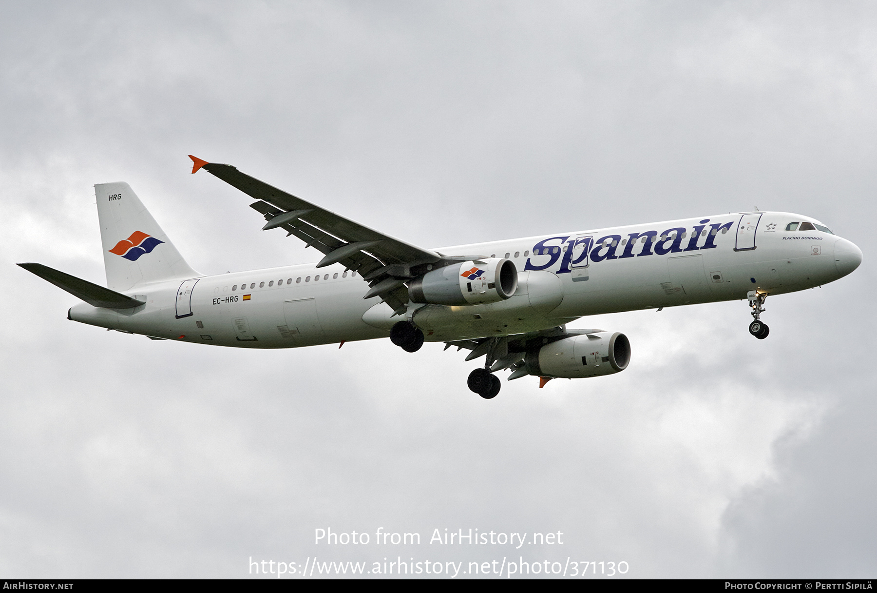 Aircraft Photo of EC-HRG | Airbus A321-231 | Spanair | AirHistory.net #371130