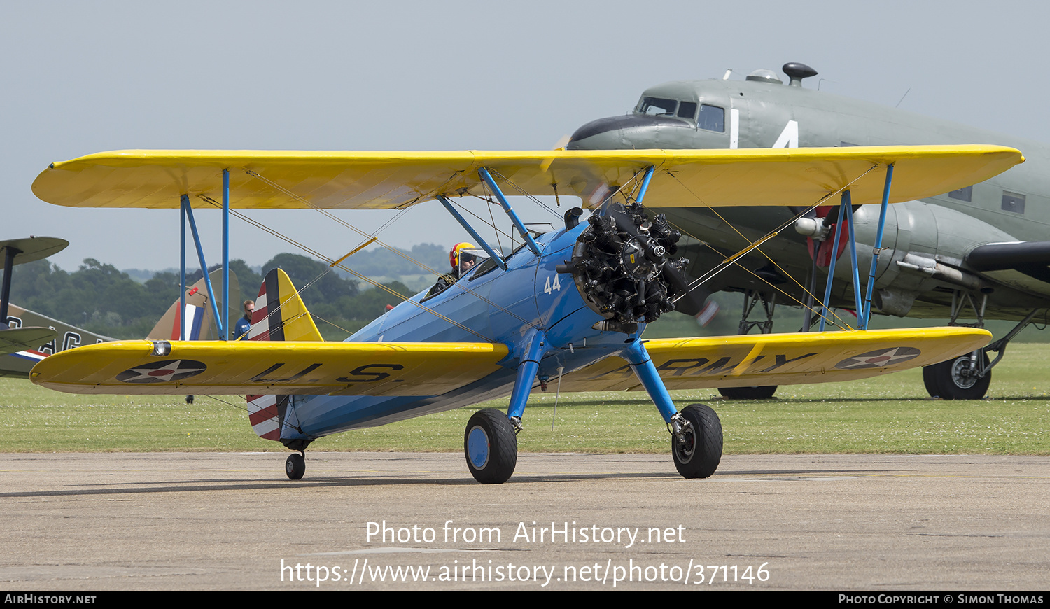 Aircraft Photo of G-RJAH | Boeing N2S-3 Kaydet (B75N1) | USA - Army | AirHistory.net #371146