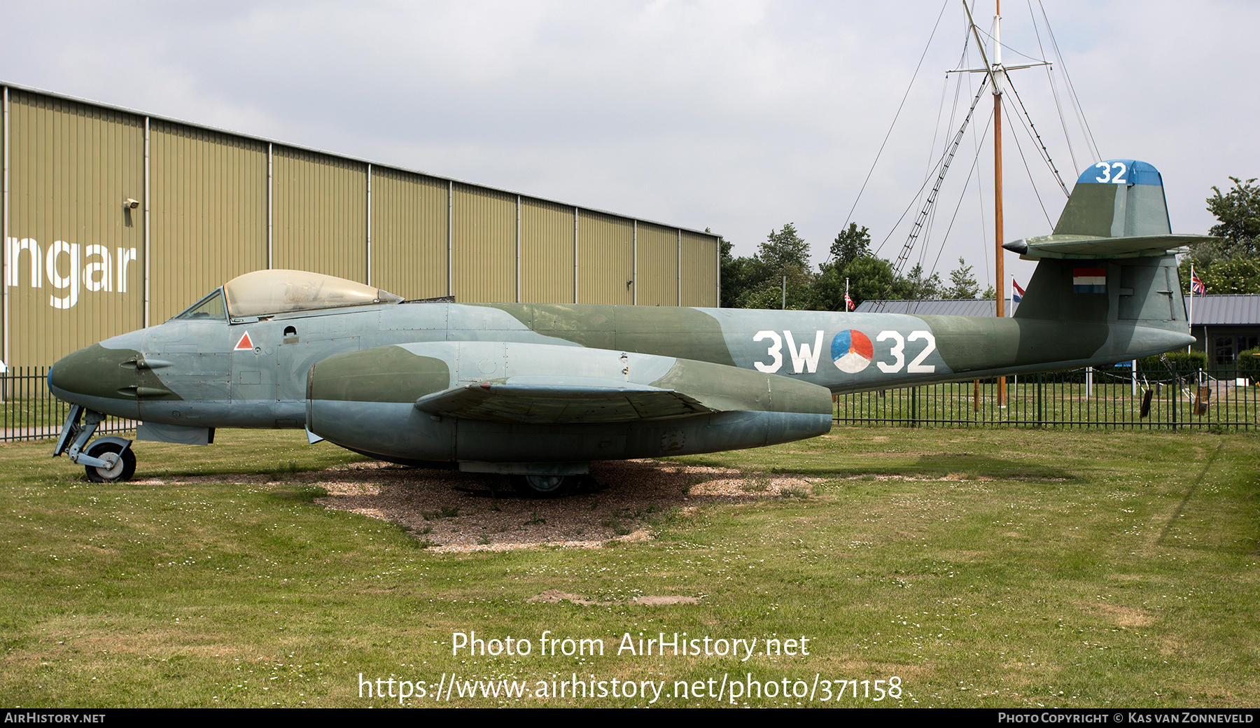 Aircraft Photo of I-187 | Gloster Meteor F8 | Netherlands - Air Force | AirHistory.net #371158