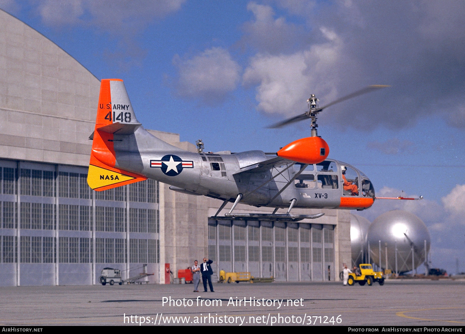 Aircraft Photo of 54-148 / 4148 | Bell XV-3 | USA - Army | AirHistory.net #371246