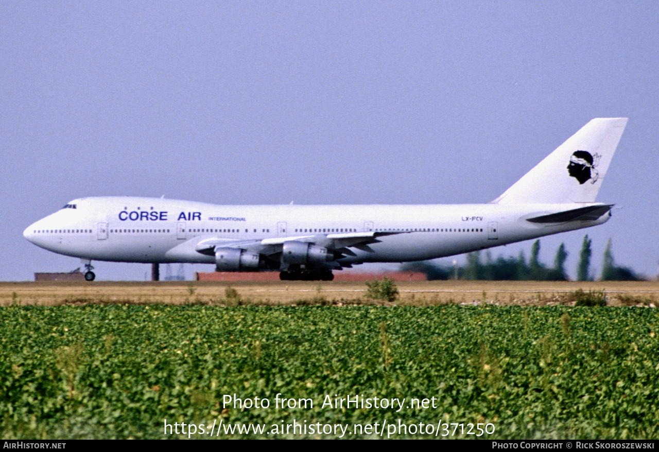 Aircraft Photo of LX-FCV | Boeing 747-121 | Corse Air International | AirHistory.net #371250