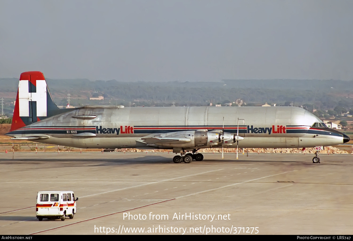 Aircraft Photo of EI-BND | Conroy CL-44-O Guppy | HeavyLift Cargo Airlines | AirHistory.net #371275