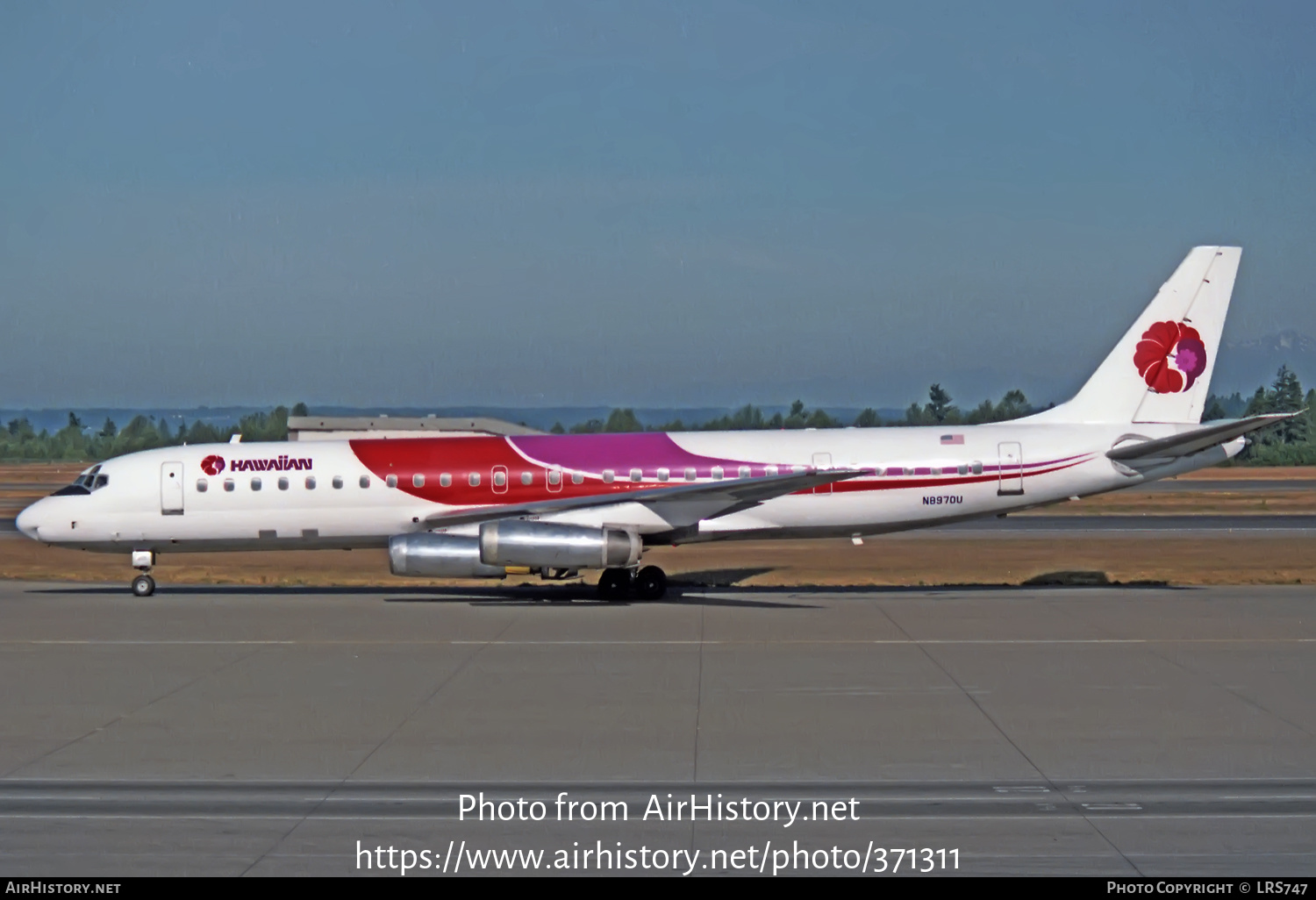 Aircraft Photo of N8970U | McDonnell Douglas DC-8-62 | Hawaiian Airlines | AirHistory.net #371311