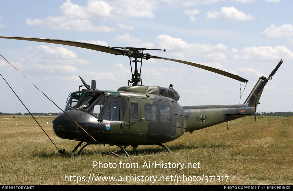 Aircraft Photo of 7111 | Bell UH-1D Iroquois | Germany - Air Force | AirHistory.net #371317