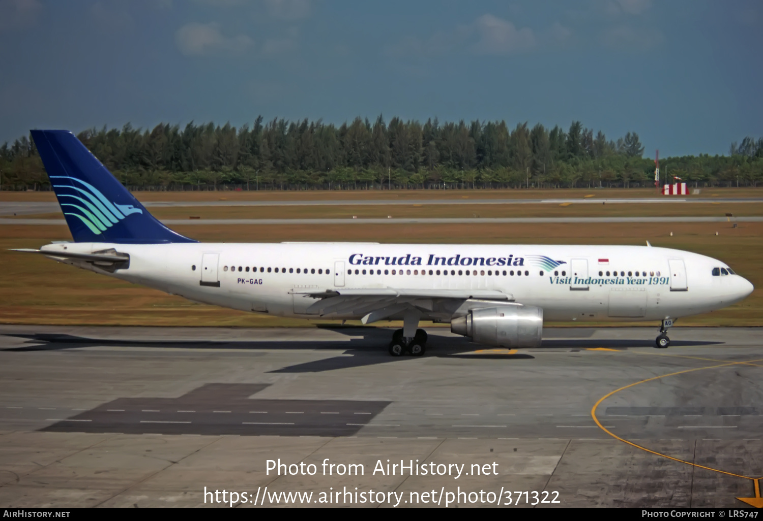 Aircraft Photo of PK-GAG | Airbus A300B4-220 | Garuda Indonesia | AirHistory.net #371322