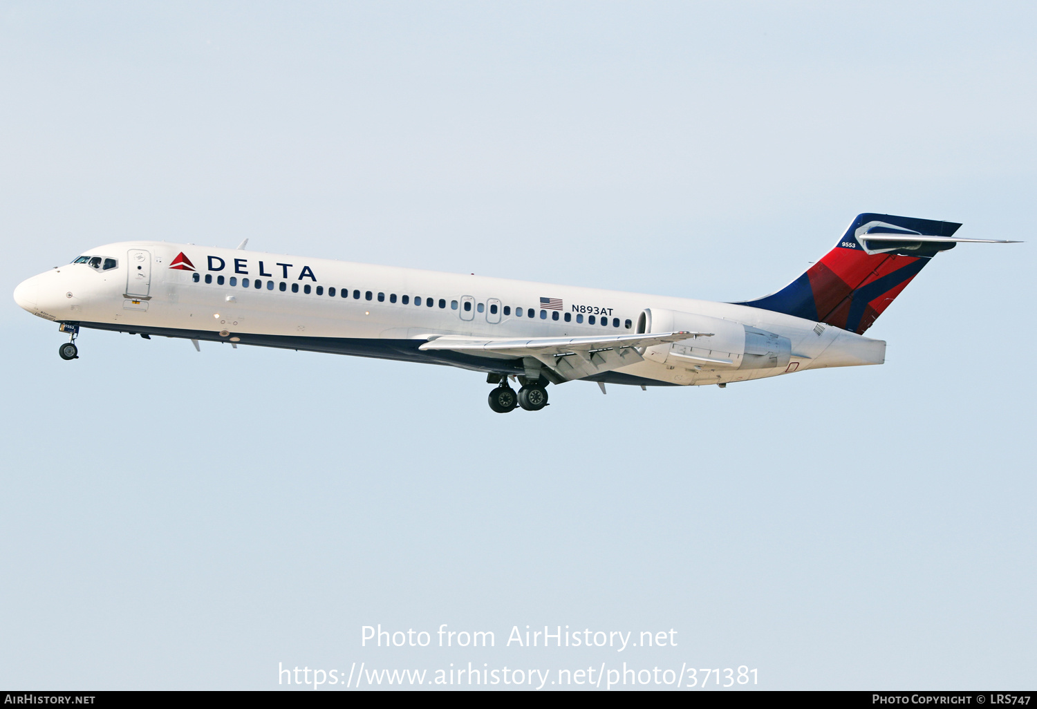 Aircraft Photo of N893AT | Boeing 717-2BD | Delta Air Lines | AirHistory.net #371381