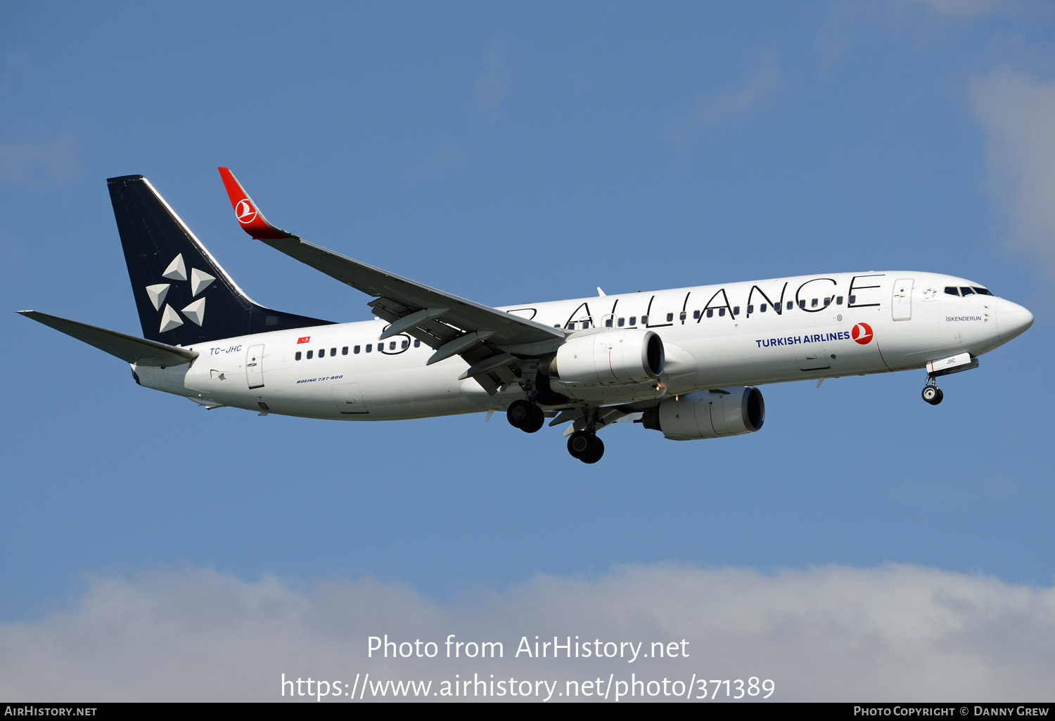 Aircraft Photo of TC-JHC | Boeing 737-8F2 | Turkish Airlines | AirHistory.net #371389