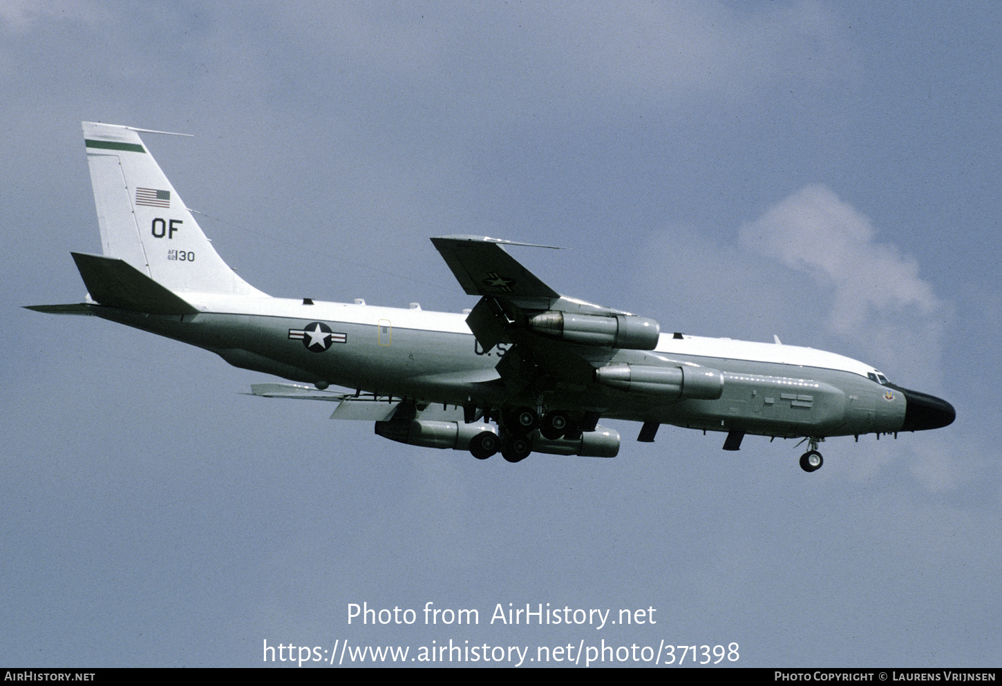 Aircraft Photo of 62-4130 / AF62-130 | Boeing RC-135W | USA - Air Force | AirHistory.net #371398