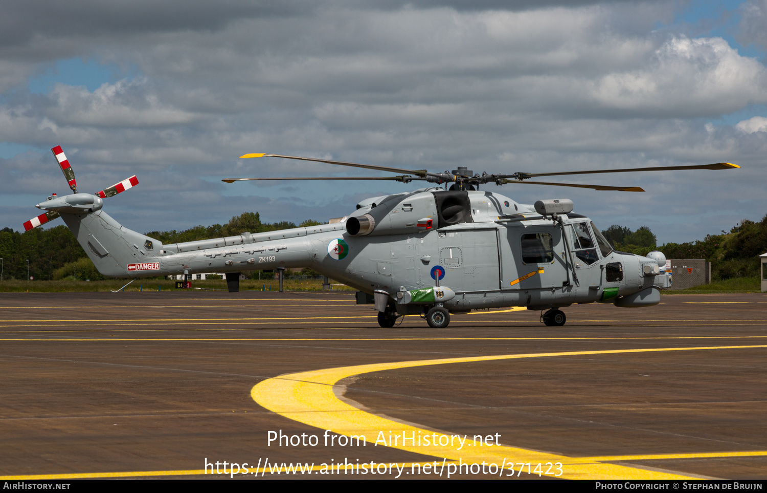 Aircraft Photo of ZK193 | Lynx Mk140 | Algeria - Navy | AirHistory.net #371423