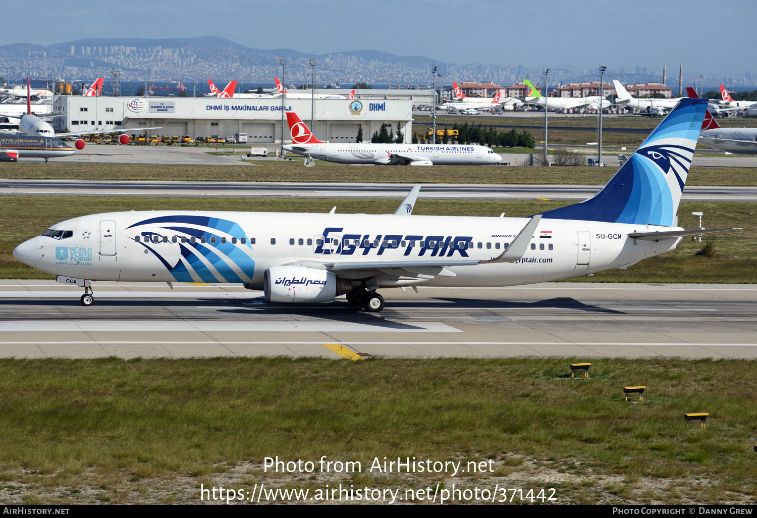 Aircraft Photo of SU-GCM | Boeing 737-866 | EgyptAir | AirHistory.net #371442