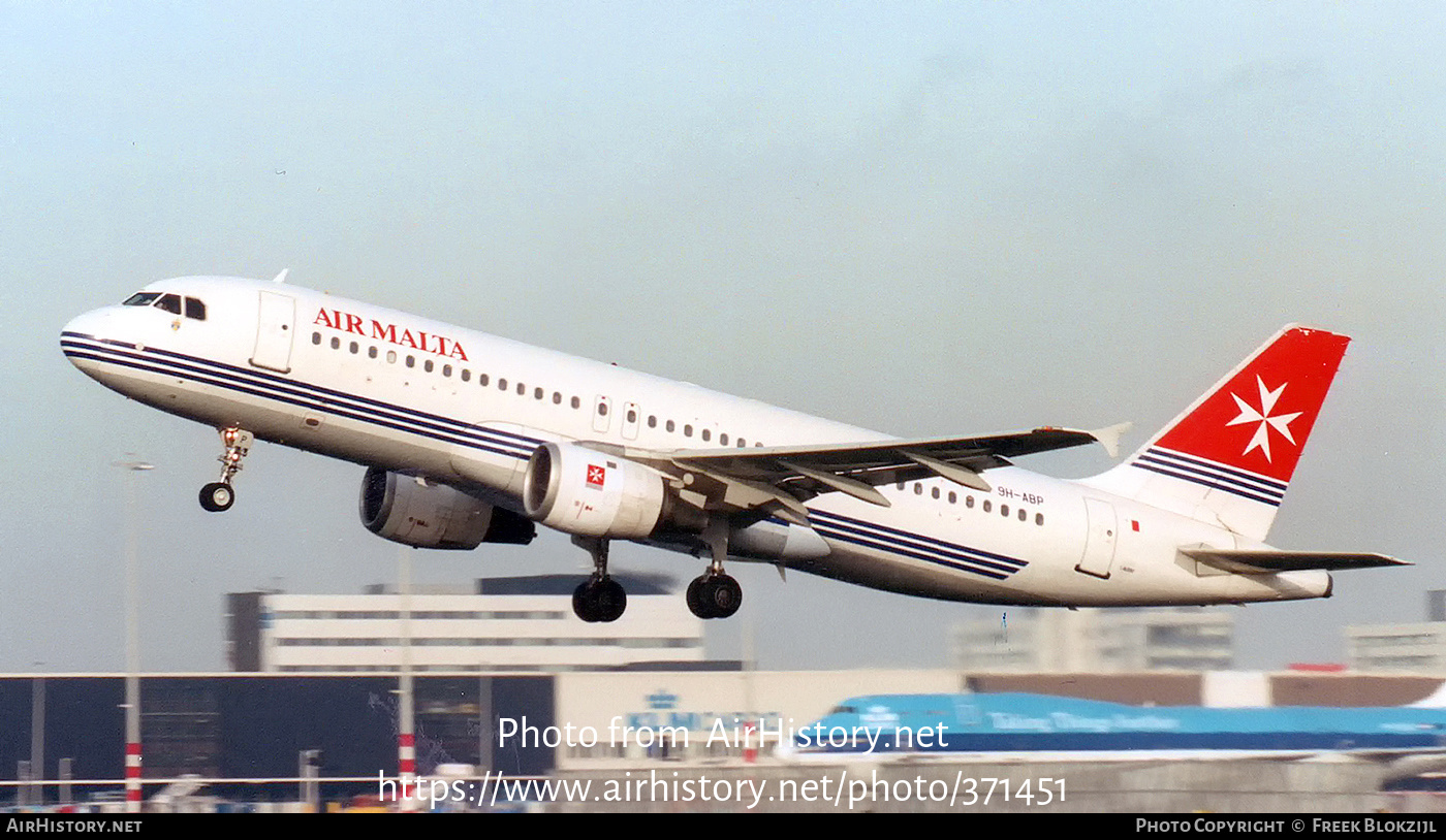 Aircraft Photo of 9H-ABP | Airbus A320-211 | Air Malta | AirHistory.net #371451