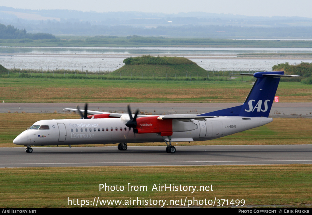 Aircraft Photo of LN-RDM | Bombardier DHC-8-402 Dash 8 | Scandinavian Commuter - SAS | AirHistory.net #371499