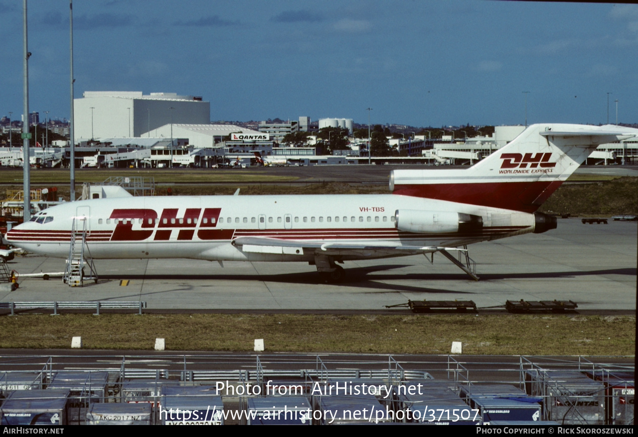 Aircraft Photo of VH-TBS | Boeing 727-77C | DHL Worldwide Express | AirHistory.net #371507