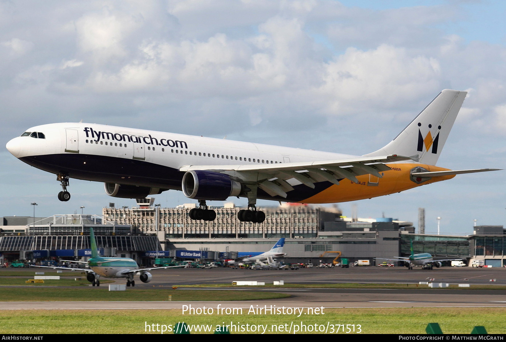 Aircraft Photo of G-MAJS | Airbus A300B4-605R | Monarch Airlines | AirHistory.net #371513