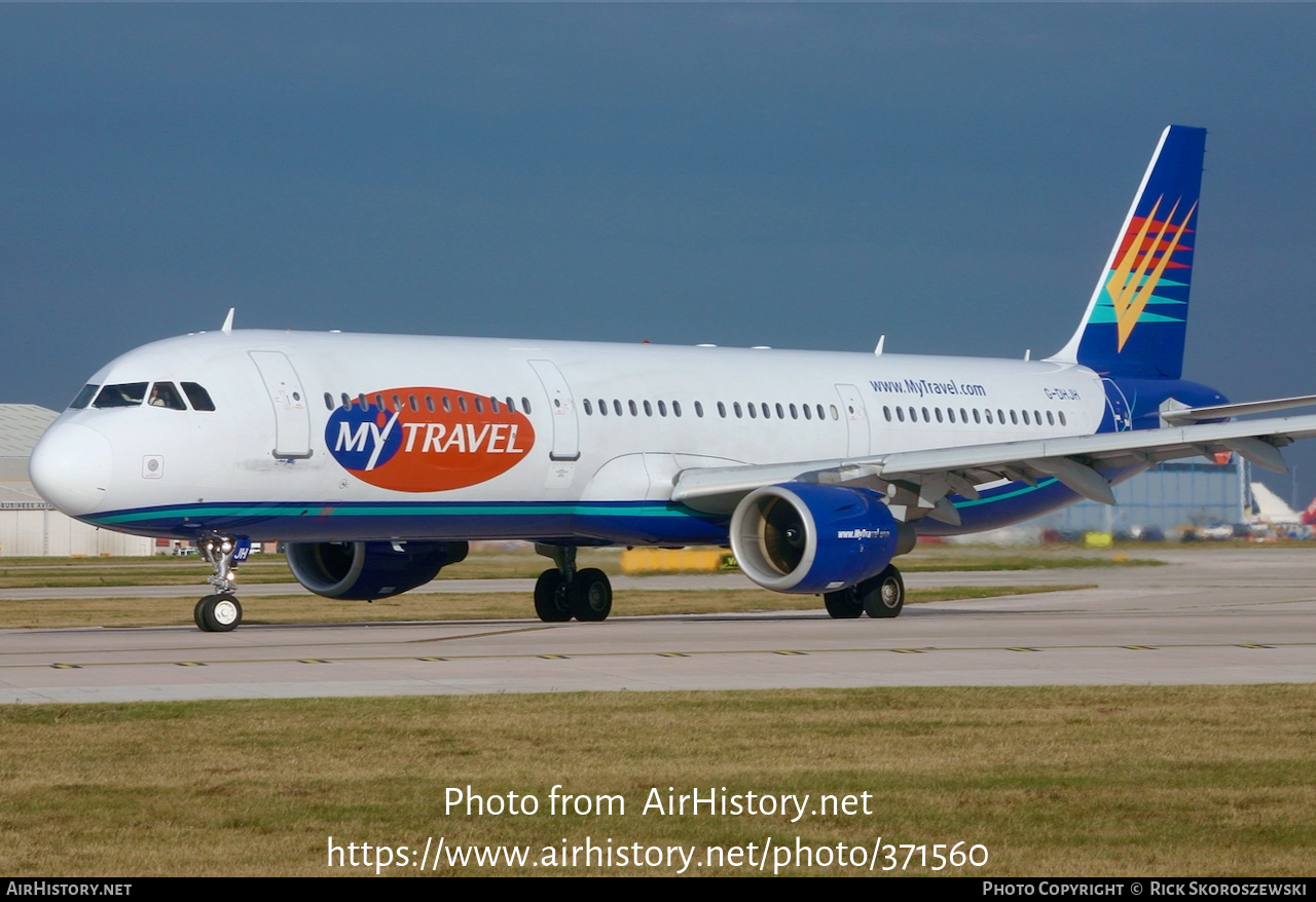 Aircraft Photo of G-DHJH | Airbus A321-211 | MyTravel Airways | AirHistory.net #371560