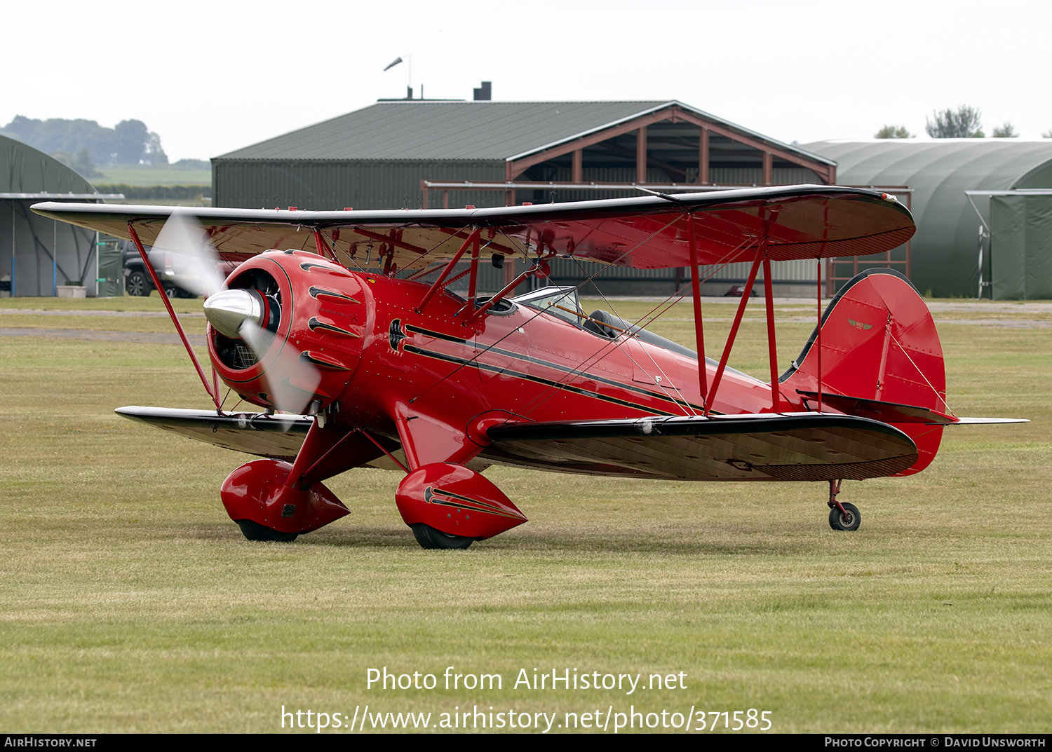 Aircraft Photo of VH-YRB | Waco YMF-5C | AirHistory.net #371585