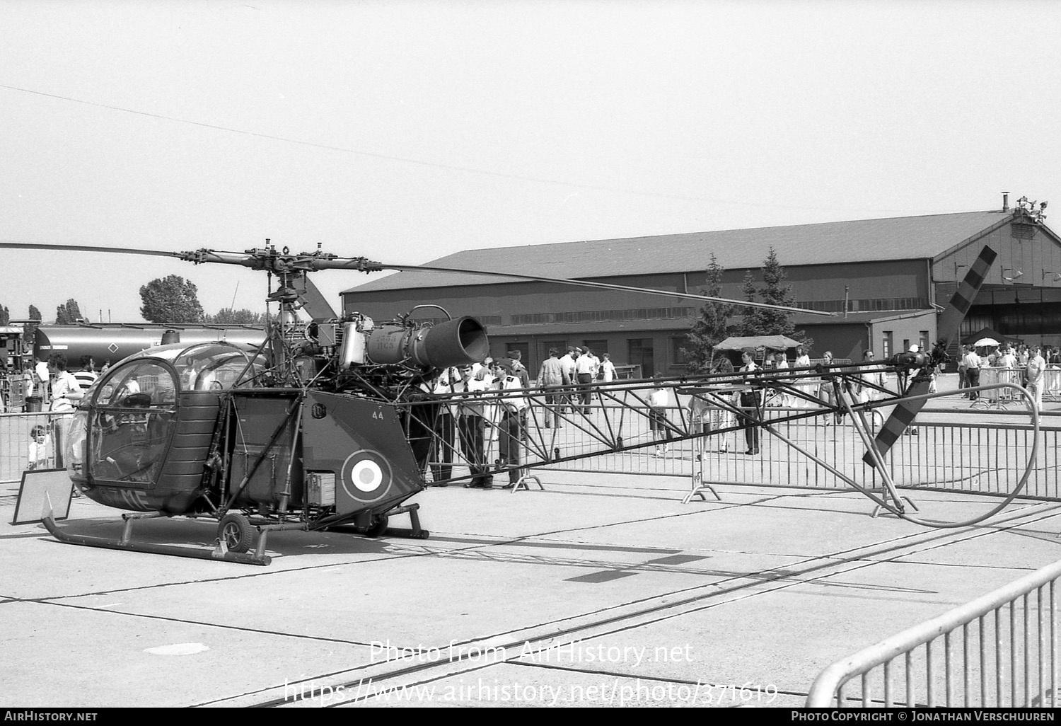 Aircraft Photo of 44 | Sud SE-3130 Alouette II | France - Air Force | AirHistory.net #371619