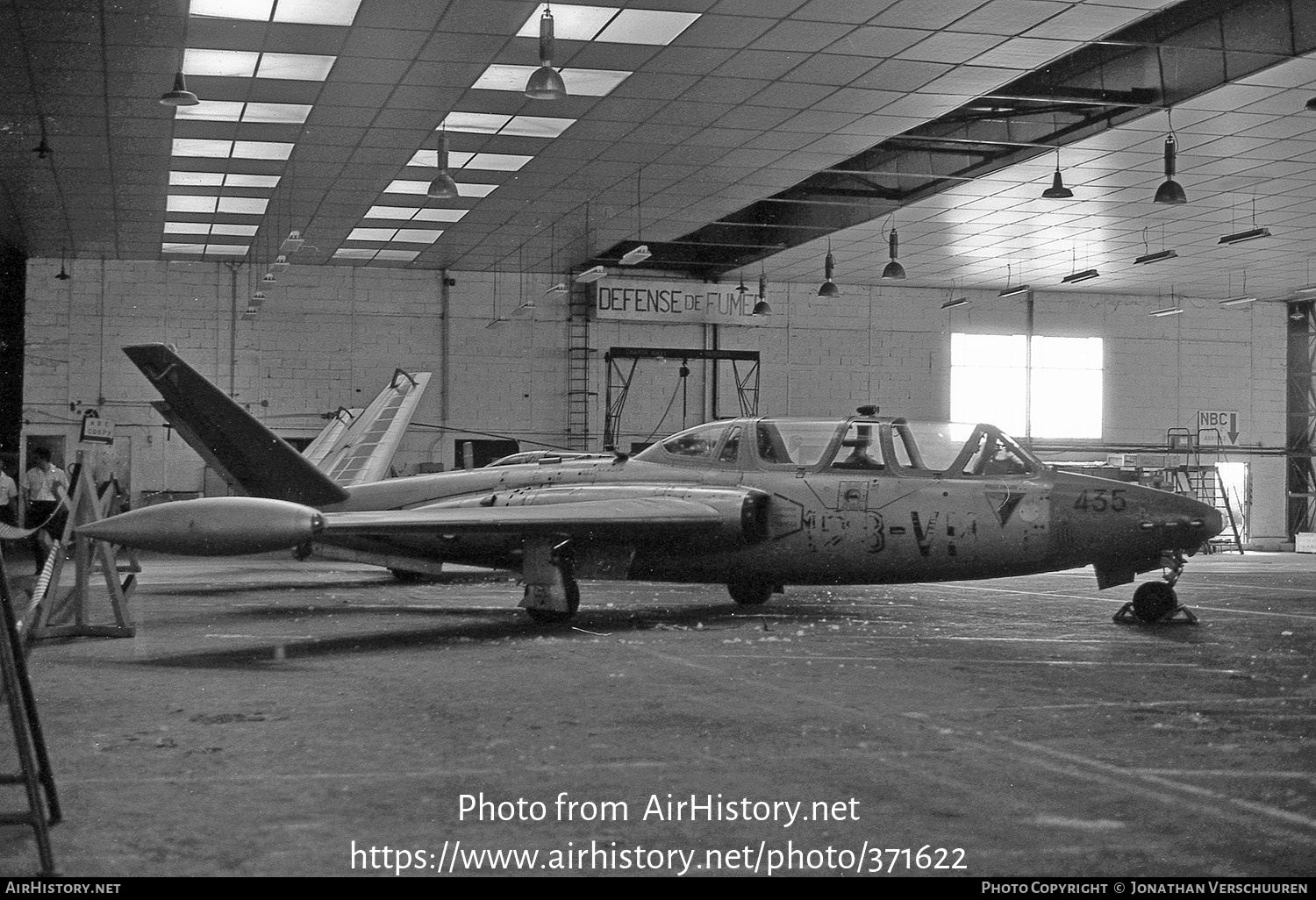 Aircraft Photo of 435 | Fouga CM-170 Magister | France - Air Force | AirHistory.net #371622