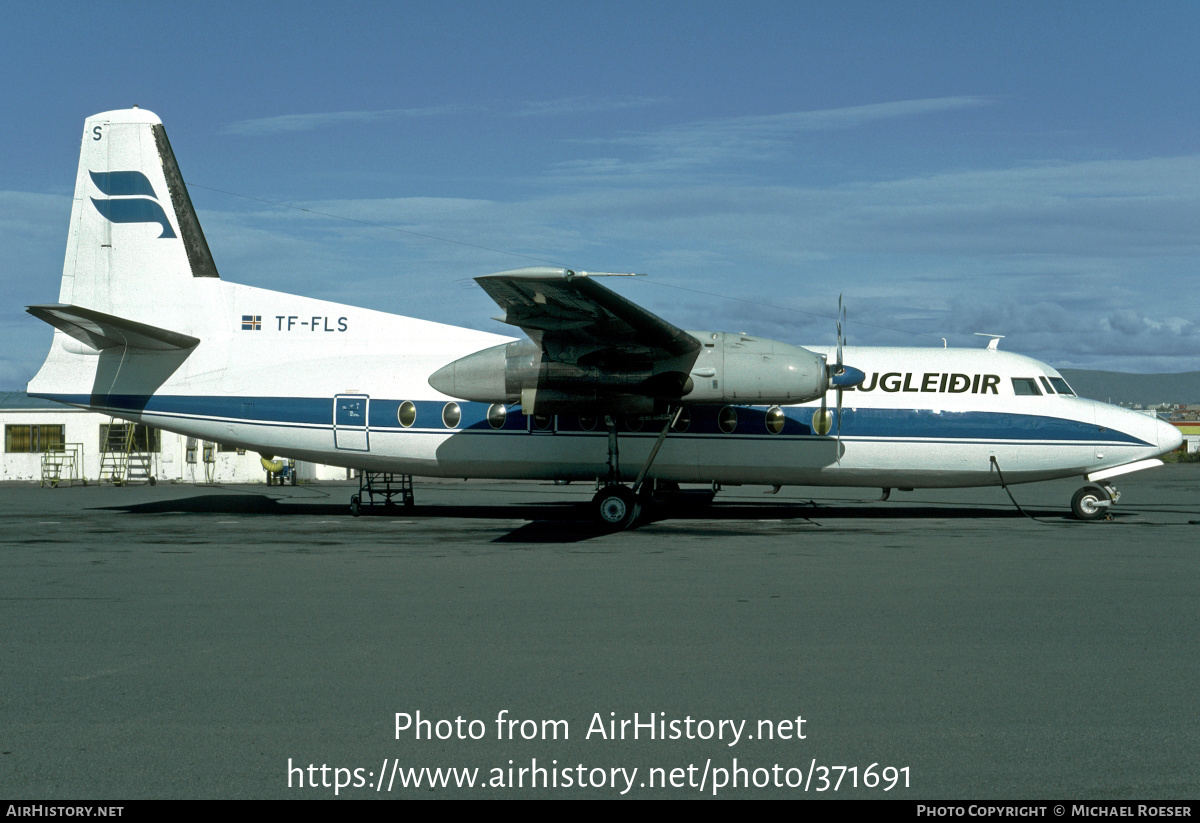 Aircraft Photo of TF-FLS | Fokker F27-200 Friendship | Flugleiðir - Icelandair | AirHistory.net #371691