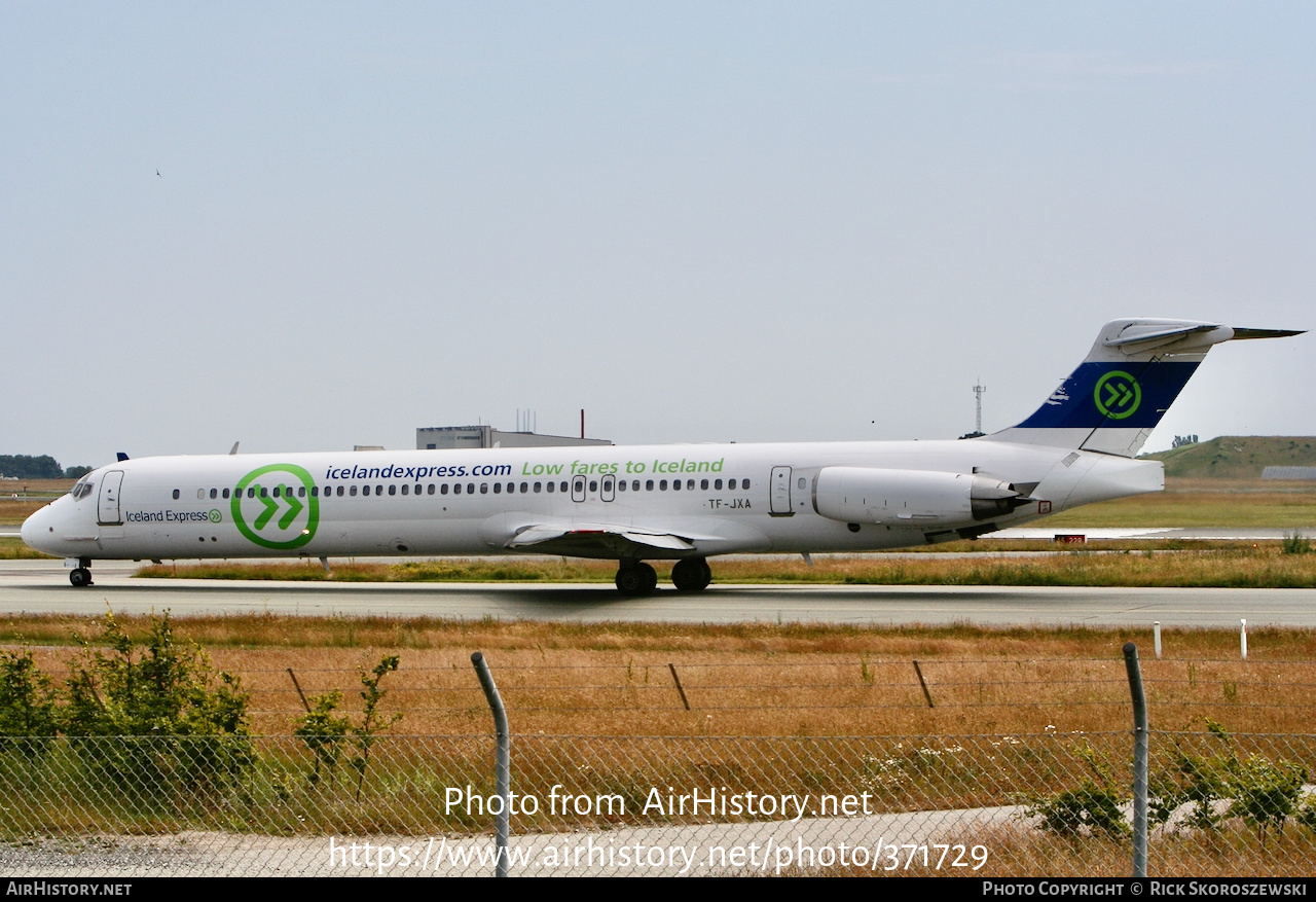 Aircraft Photo of TF-JXA | McDonnell Douglas MD-82 (DC-9-82) | Iceland Express | AirHistory.net #371729