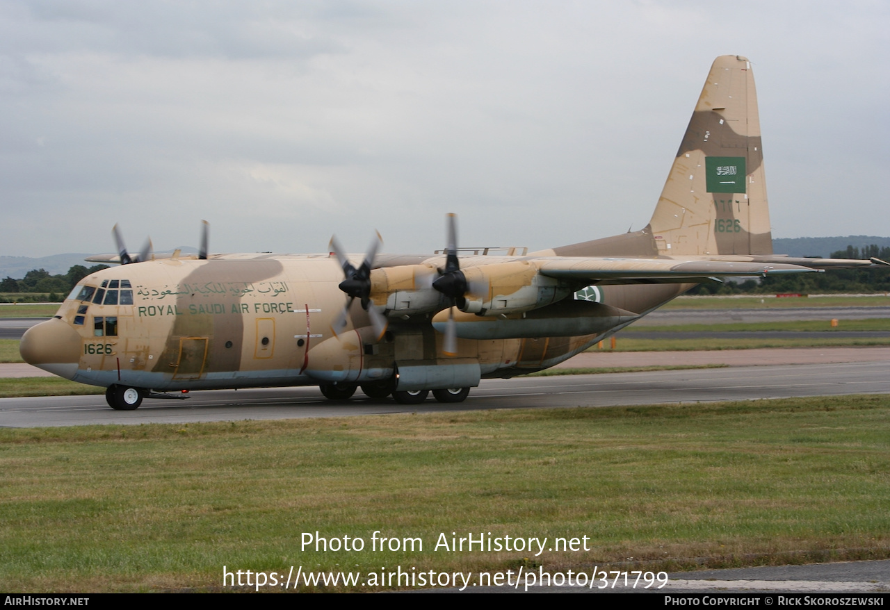 Aircraft Photo of 1626 | Lockheed C-130H Hercules | Saudi Arabia - Air Force | AirHistory.net #371799