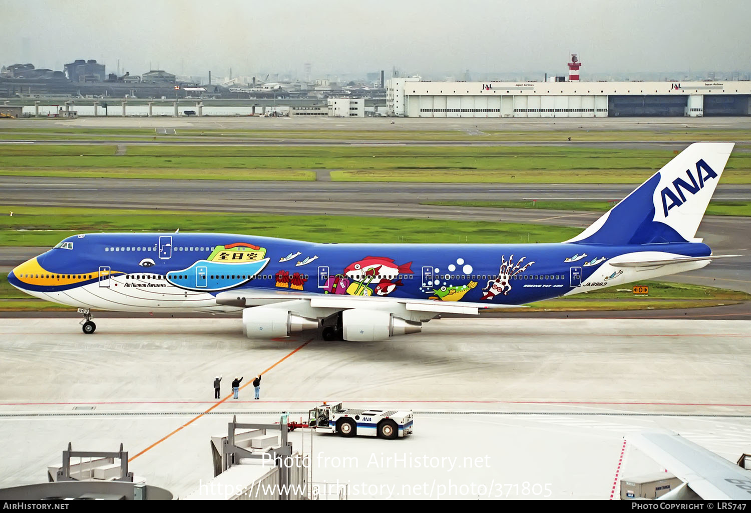Aircraft Photo of JA8963 | Boeing 747-481D | All Nippon Airways 