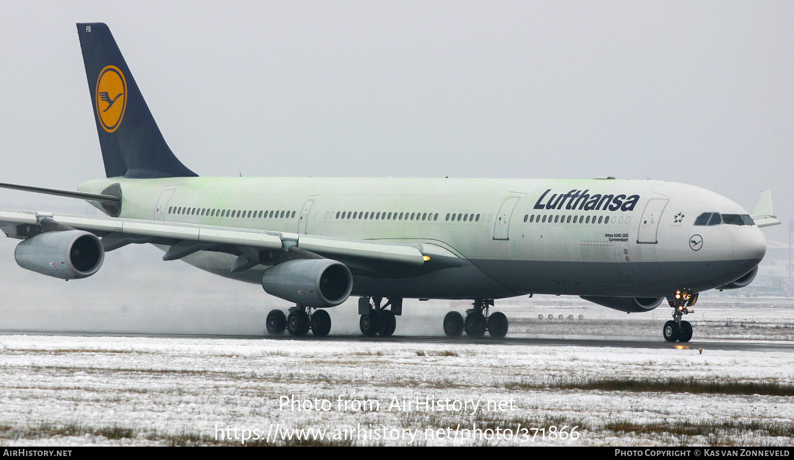 Aircraft Photo of D-AIFB | Airbus A340-313 | Lufthansa | AirHistory.net #371866