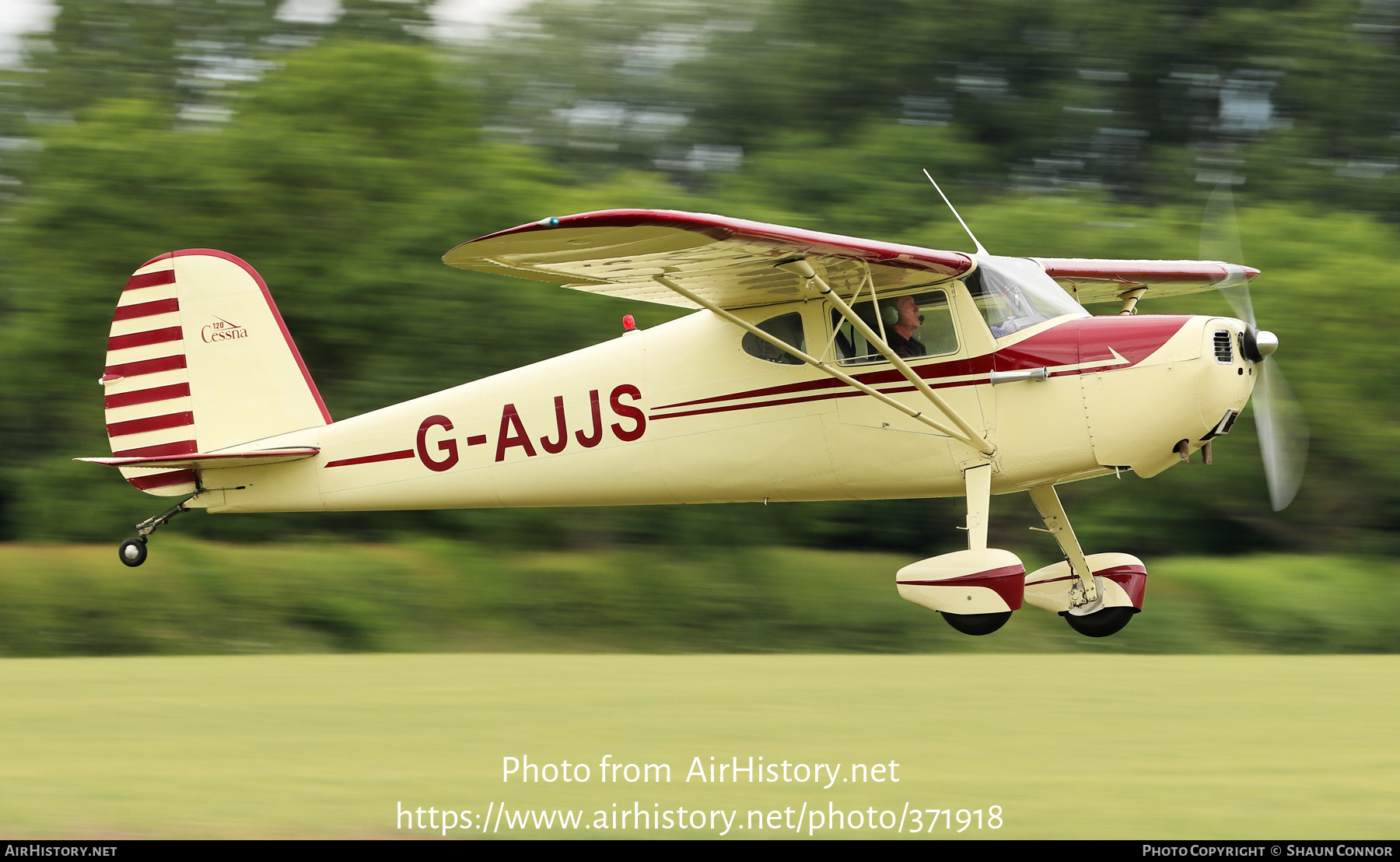 Aircraft Photo of G-AJJS | Cessna 120 | AirHistory.net #371918