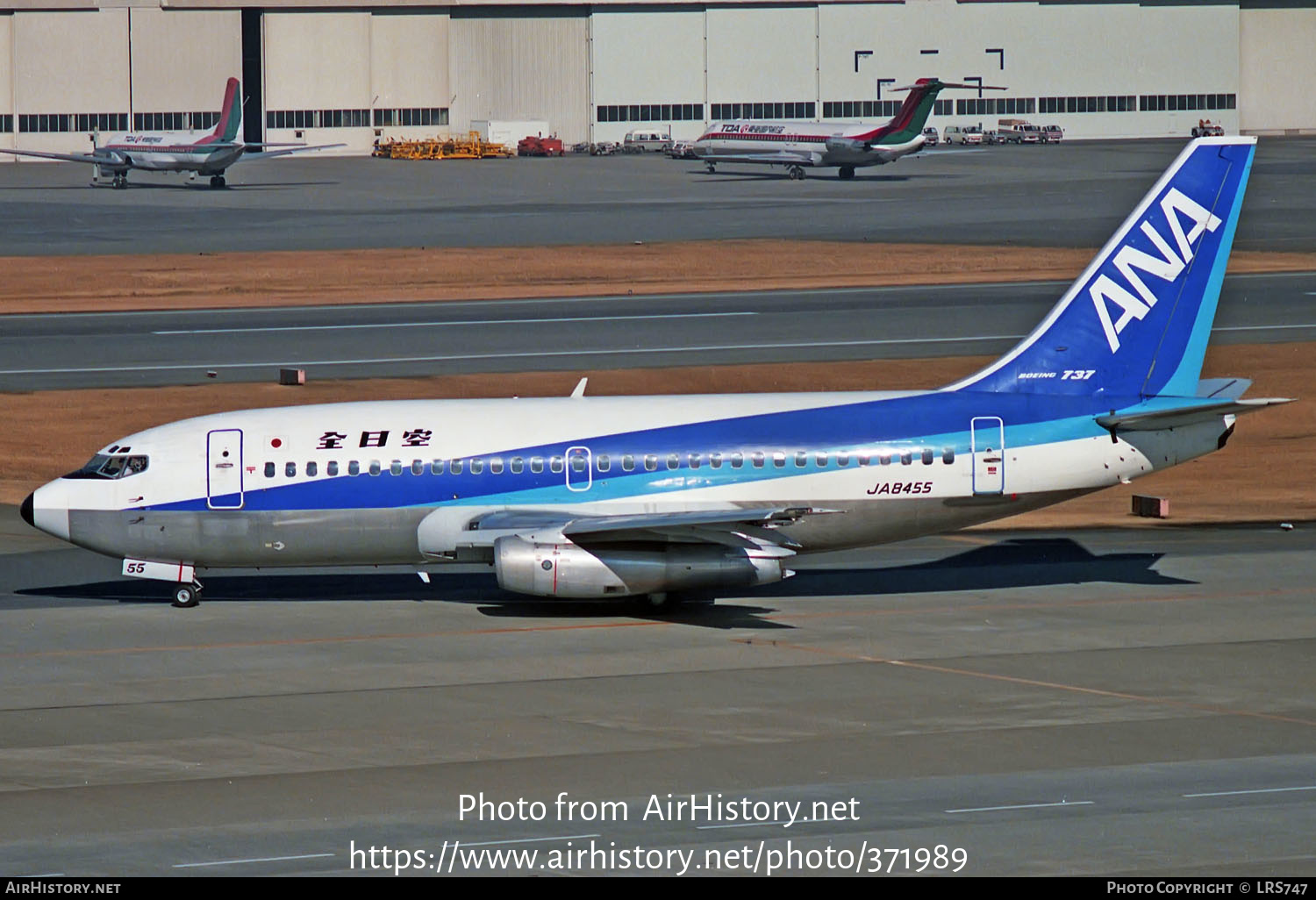 Aircraft Photo of JA8455 | Boeing 737-281/Adv | All Nippon Airways - ANA | AirHistory.net #371989