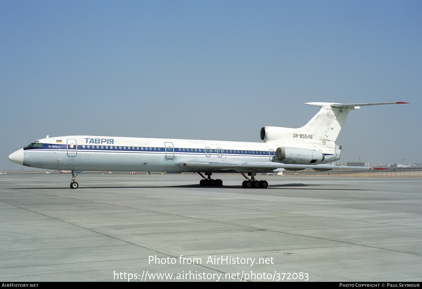 Aircraft Photo of UR-85546 | Tupolev Tu-154B-2 | Tavrey Airlines | AirHistory.net #372083