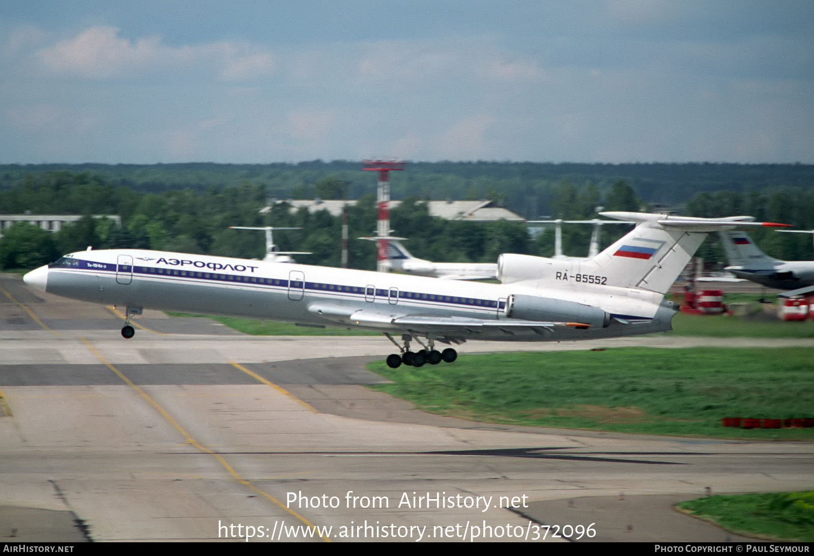 Aircraft Photo of RA-85552 | Tupolev Tu-154B-2 | Aeroflot | AirHistory.net #372096