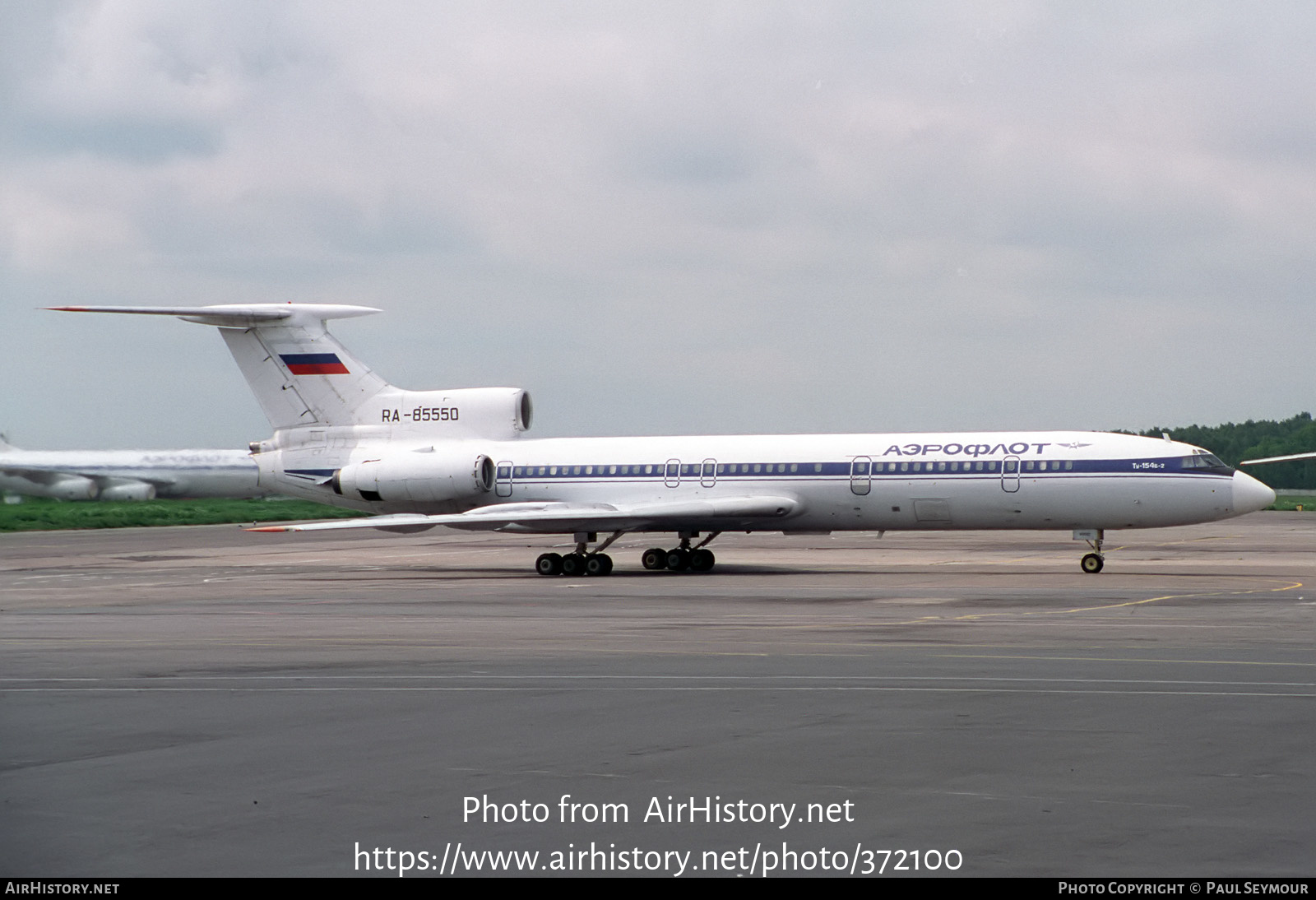 Aircraft Photo of RA-85550 | Tupolev Tu-154B-2 | Aeroflot | AirHistory.net #372100