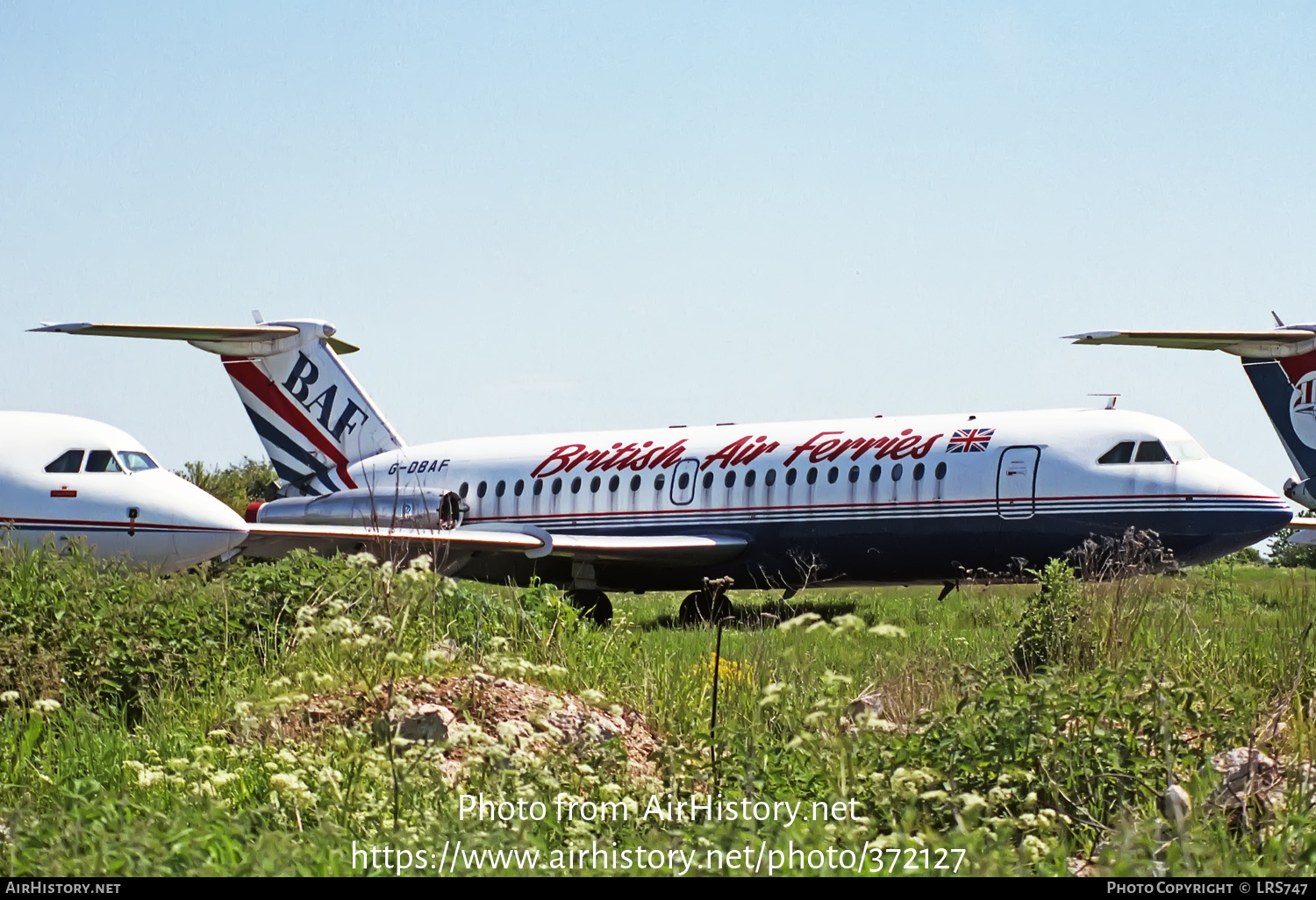 Aircraft Photo of G-DBAF | BAC 111-201AC One-Eleven | British Air Ferries - BAF | AirHistory.net #372127