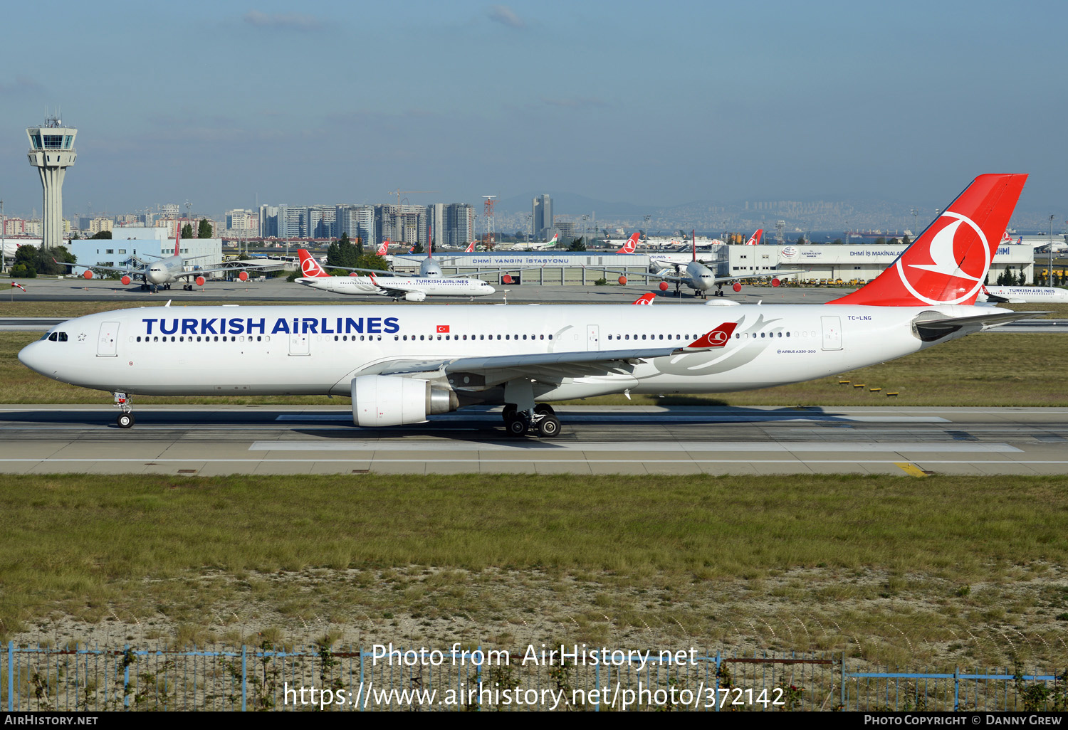 Aircraft Photo of TC-LNG | Airbus A330-303 | Turkish Airlines | AirHistory.net #372142