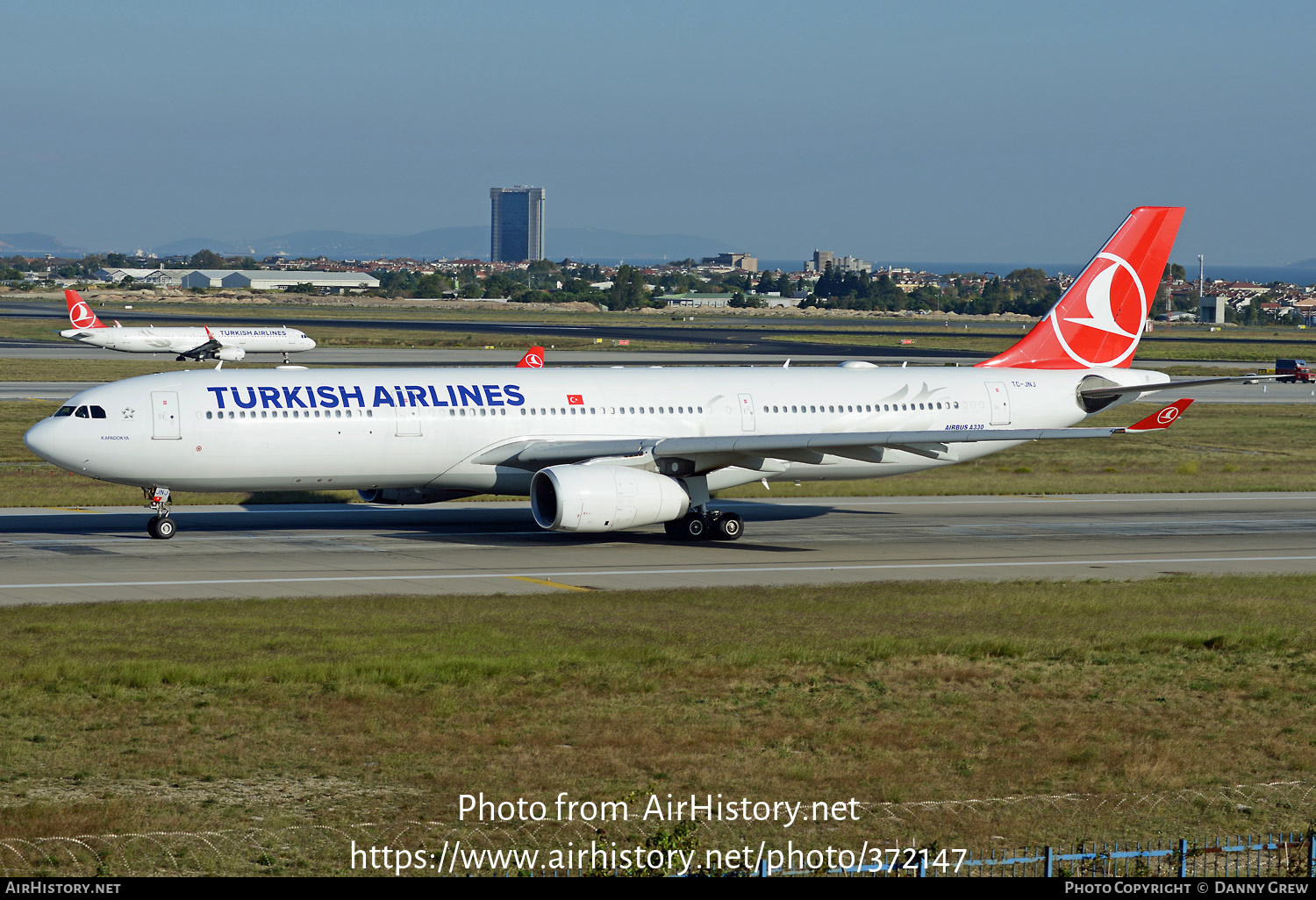 Aircraft Photo of TC-JNJ | Airbus A330-343 | Turkish Airlines | AirHistory.net #372147